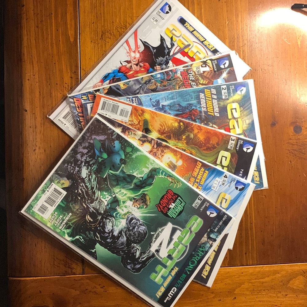 Earth 2 Comics 0-5